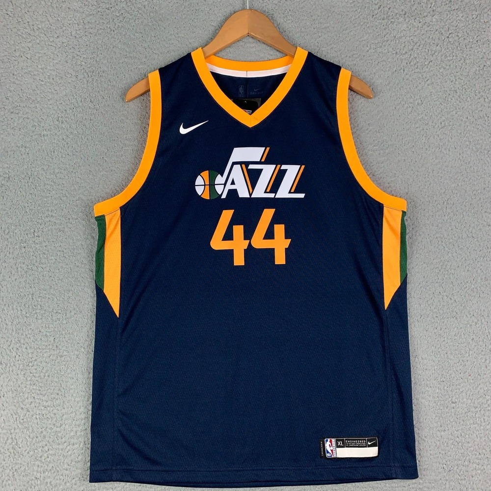 Nike Utah Jazz Swingman Jersey Youth Kids XL Navy #44 Bogdanovic 2020-21 NWT $80